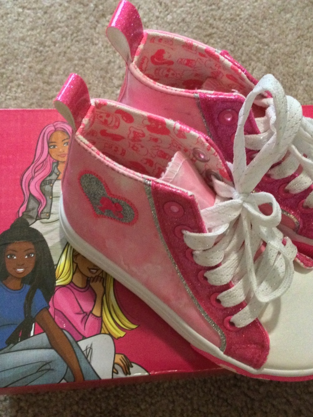 Little Girl’s Barbie Sneaker